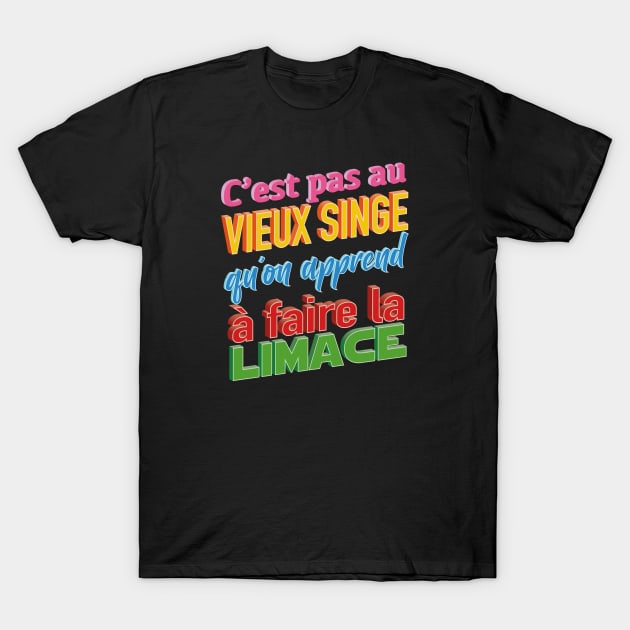 Vieux singe T-Shirt by Graph'Contact